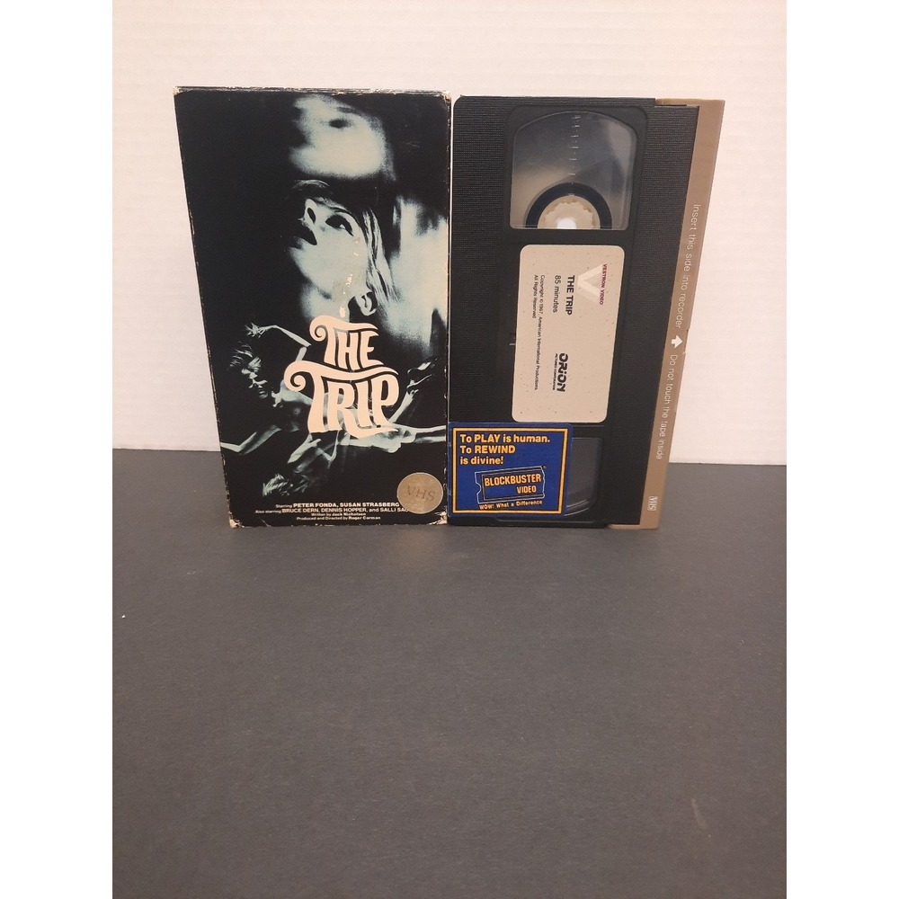 The Trip Movie VHS 1967 Peter Fonda Rare